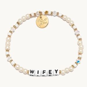 NWT Little Words Project Bracelet Wifey